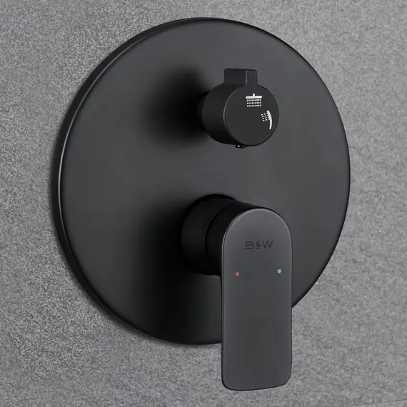 Встроенная душевая система Black&White UK8311B