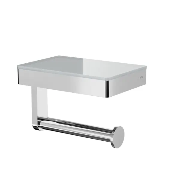 Полка и держатель для туалетной бумаги Black & White GA-9620C