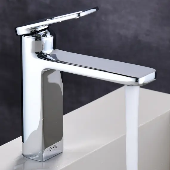 Смеситель для раковины Black&White GF-7103-С