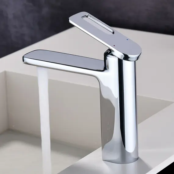 Смеситель для раковины Black&White GF-7103-С