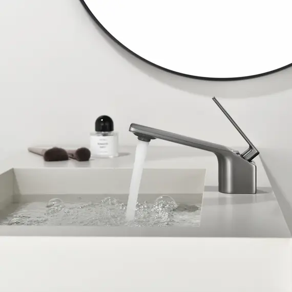 Смеситель для раковины Black&White GF-7104-GM