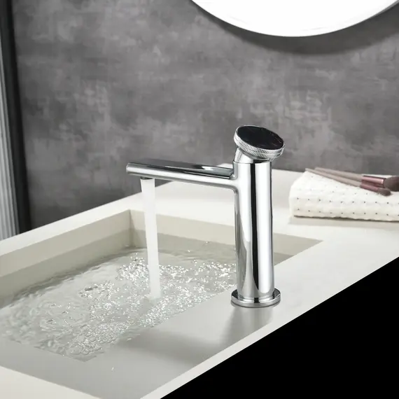 Смеситель для раковины Black&White GF-7107-С