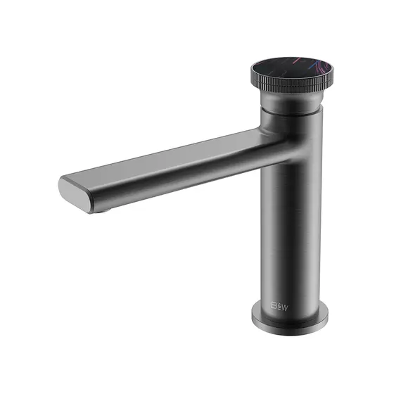 Смеситель для раковины Black&White GF-7107-GM