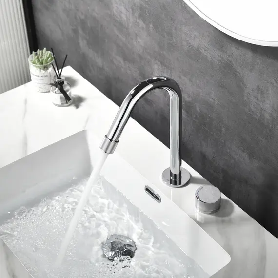 Смеситель для раковины Black&White GF-7108-С