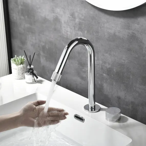 Смеситель для раковины Black&White GF-7108-С