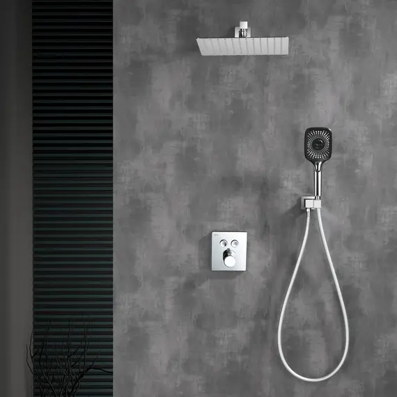 Встроенная душевая система Black & White GH-9101-C