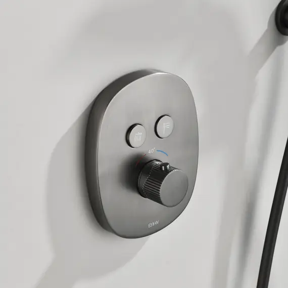 Встроенная душевая система Black & White GH-9201-GM