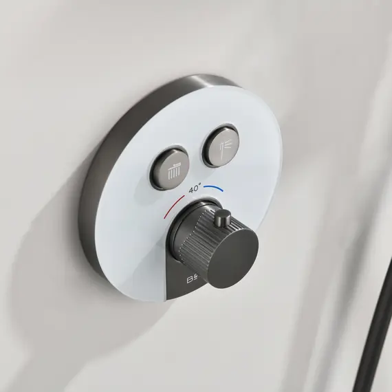 Встроенная душевая система Black & White GH-9301-GM