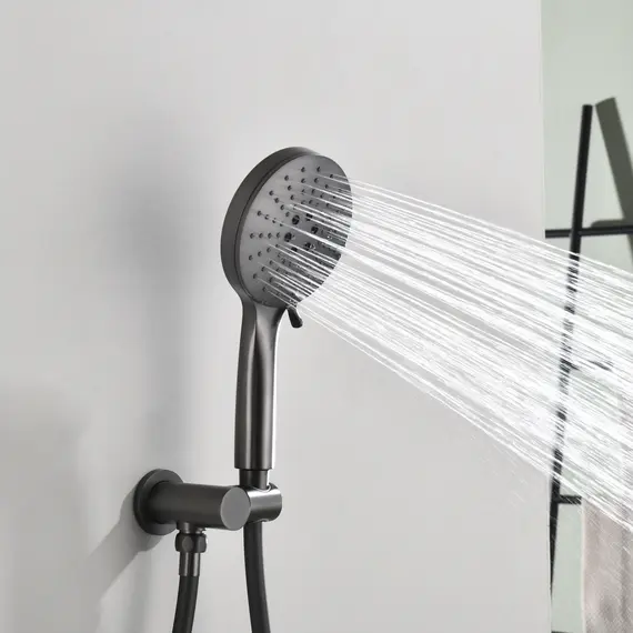 Встроенная душевая система Black & White GH-9301-GM