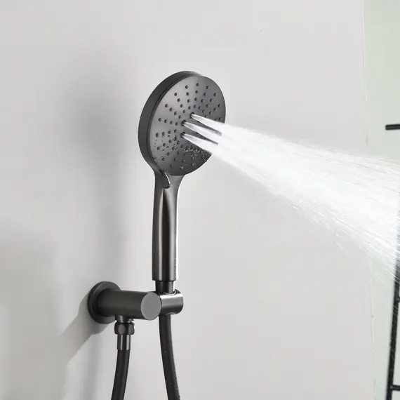 Встроенная душевая система Black & White GH-9301-GM