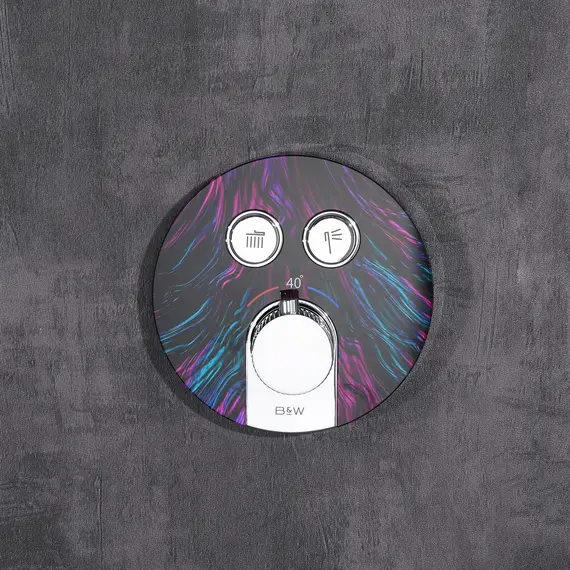 Встроенная душевая система Black & White GH-9401-MC