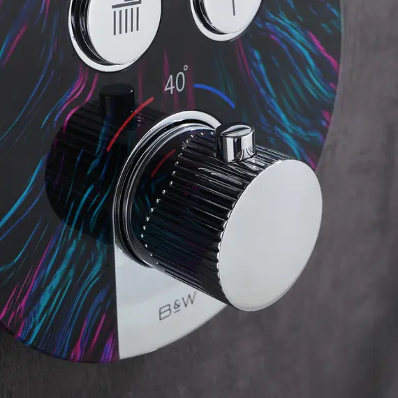 Встроенная душевая система Black & White GH-9401-MC