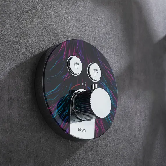 Встроенная душевая система Black & White GH-9401-MC