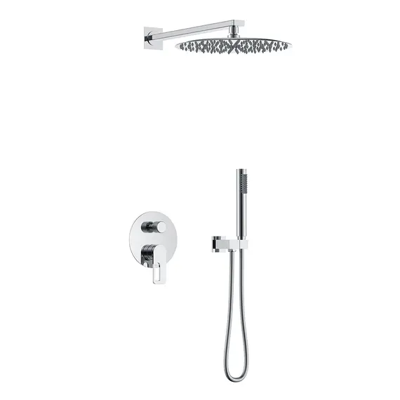 Встроенная душевая система Black & White GL-9105-C