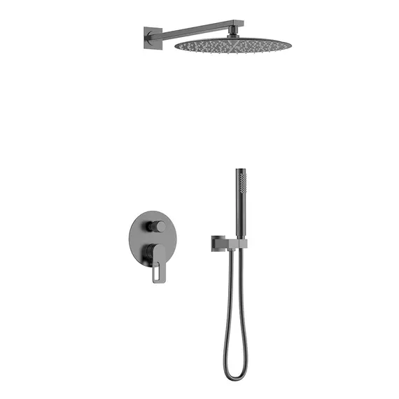 Встроенная душевая система Black & White GL-9105-GM