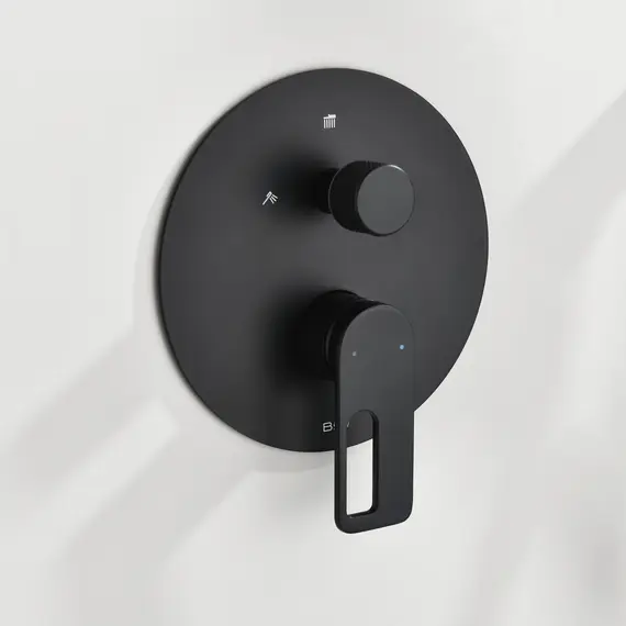 Встроенная душевая система Black & White GL-9105-MB