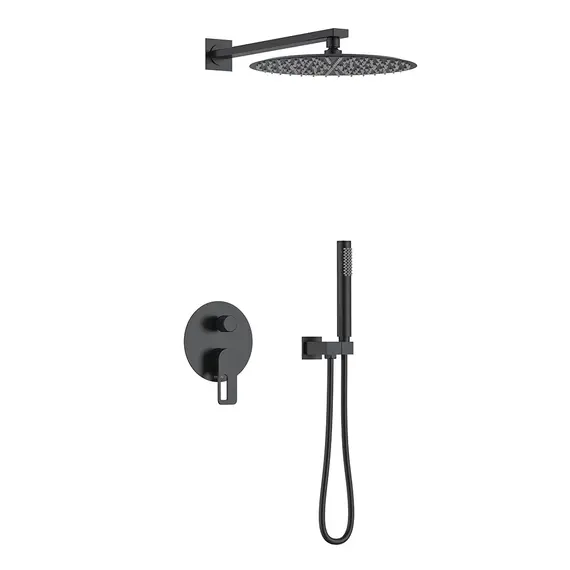 Встроенная душевая система Black & White GL-9105-MB