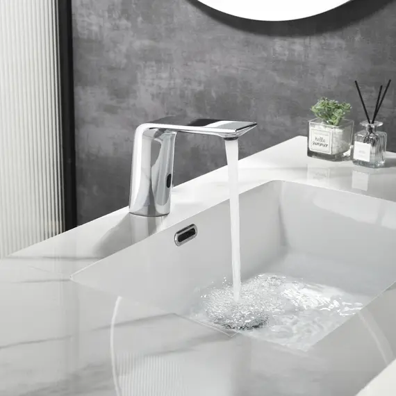 Смеситель для раковины сенсорный Black&White GS-7101-C