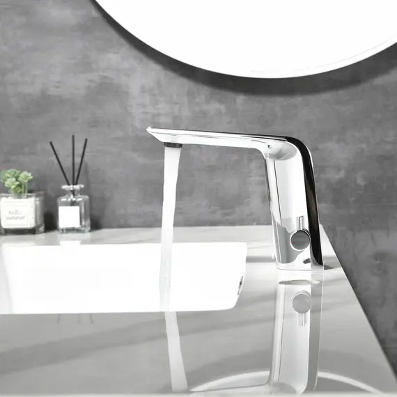 Смеситель для раковины сенсорный Black&White GS-7101-C