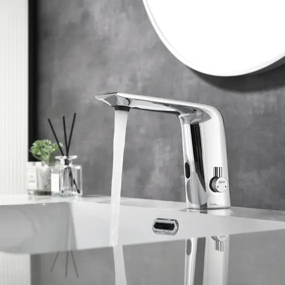 Смеситель для раковины сенсорный Black&White GS-7101-C