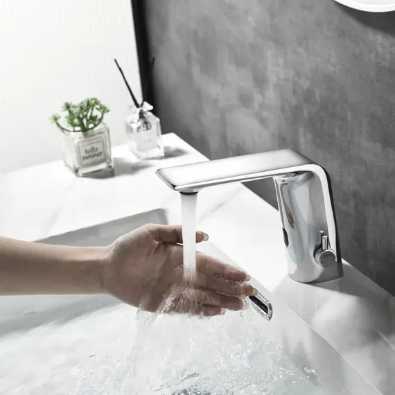 Смеситель для раковины сенсорный Black&White GS-7101-C