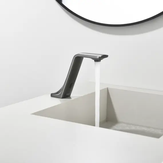 Смеситель для раковины сенсорный Black&White GS-7102-GM