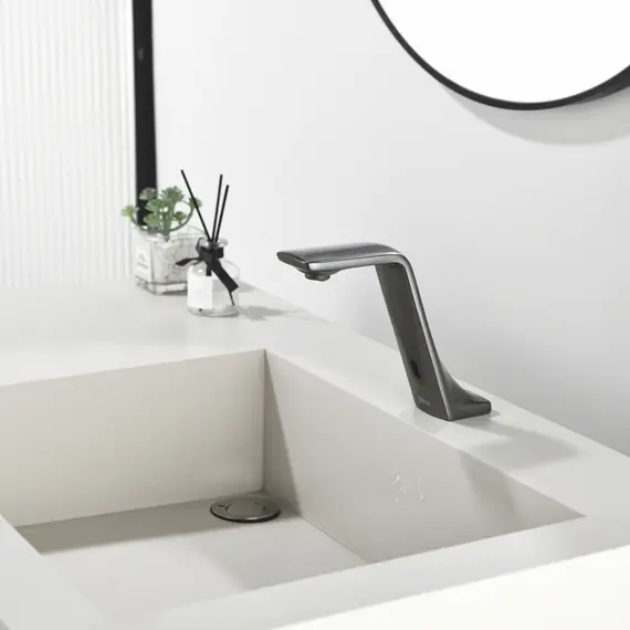 Смеситель для раковины сенсорный Black&White GS-7102-C