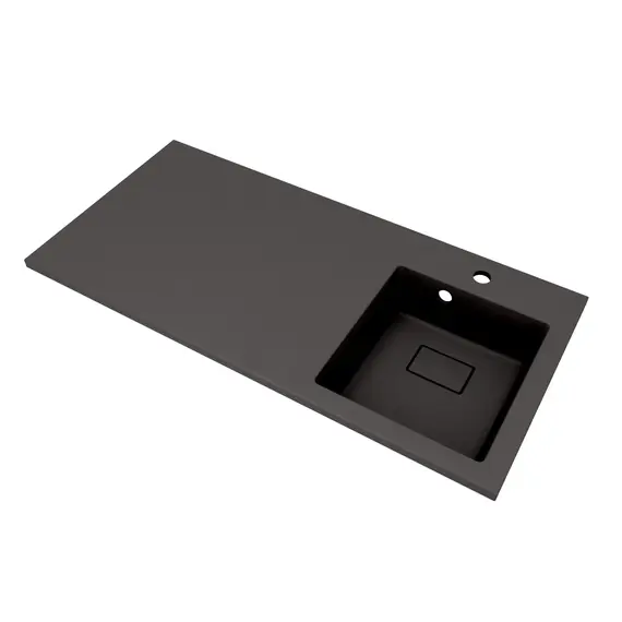 Раковина 1 Marka  Аванти 100/120 L/R  антрацит  ИК мебельная
