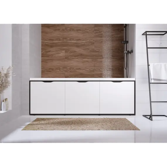 Экран для ванны 1 Marka Grunge Loft Супер Айс белый