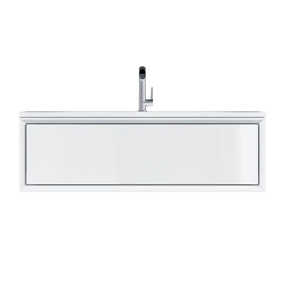 Тумба подвесная с раковиной 1 Marka  Milacco 