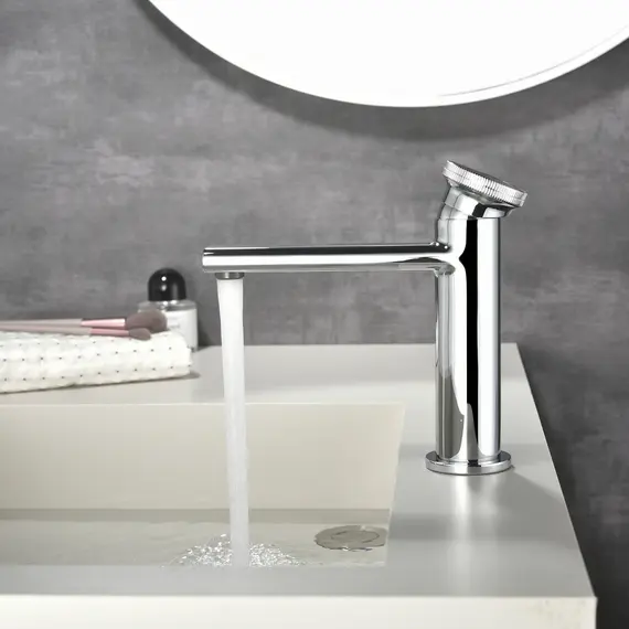 Смеситель для раковины Black&White GF-7107-GM