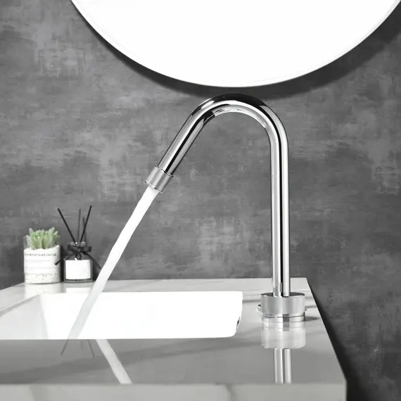 Смеситель для раковины Black&White GF-7108-MB