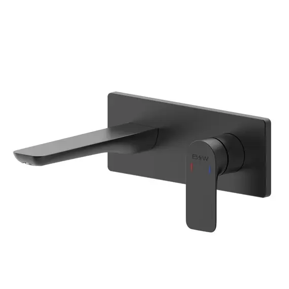 Смеситель для раковины встраиваемый  Black&White UK8306B