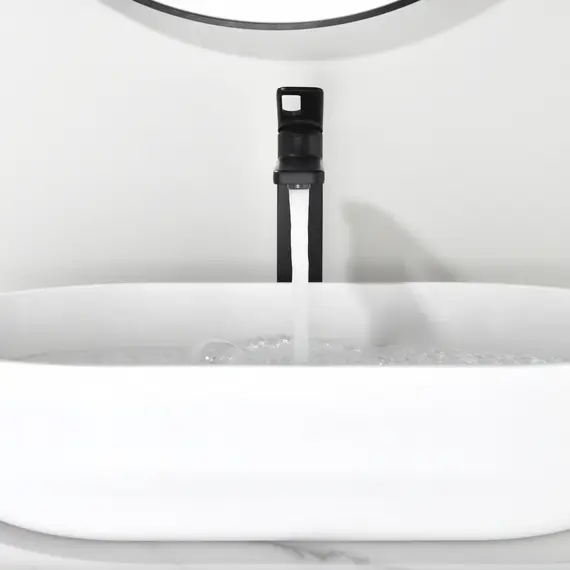 Смеситель для раковины Black&White GF-7203-MB