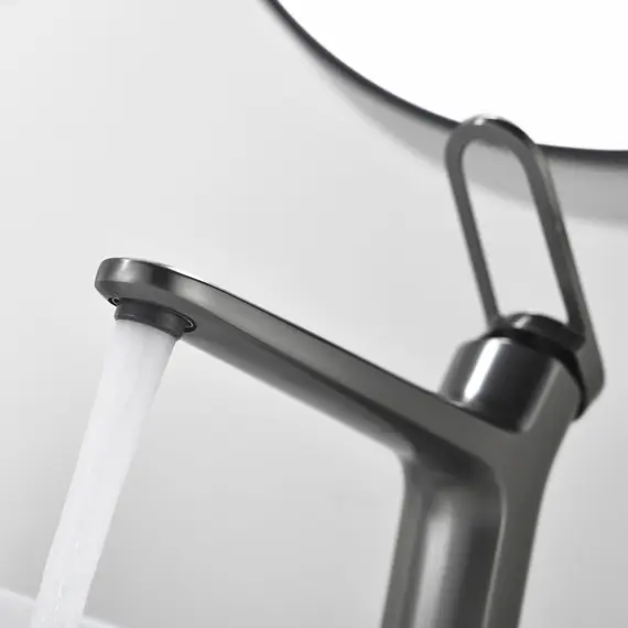 Смеситель для раковины Black&White GF-7209-GM