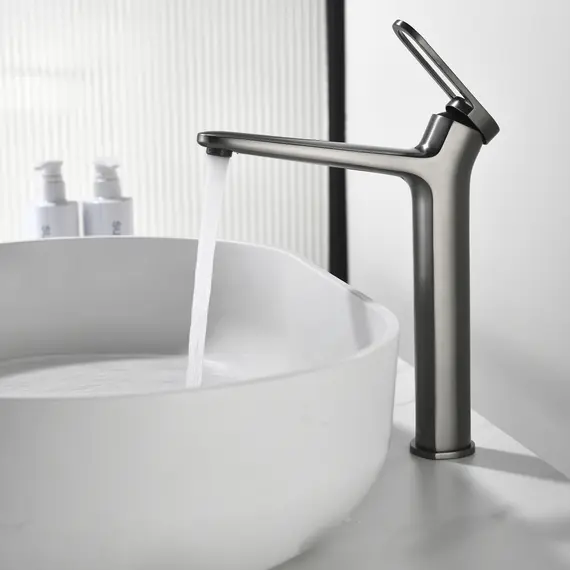 Смеситель для раковины Black&White GF-7209-GM