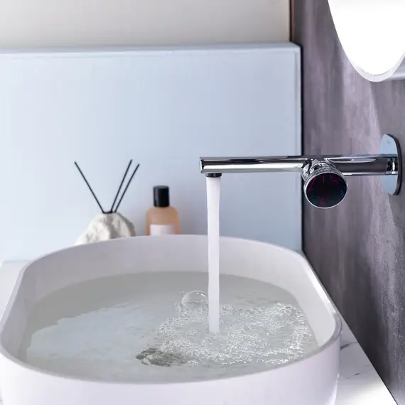 Смеситель для раковины встраиваемый Black&White GF-7407-С