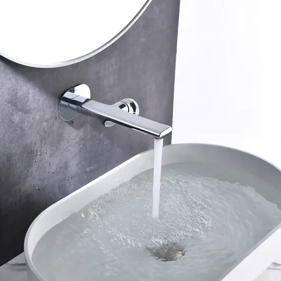 Смеситель для раковины встраиваемый Black&White GF-7407-С