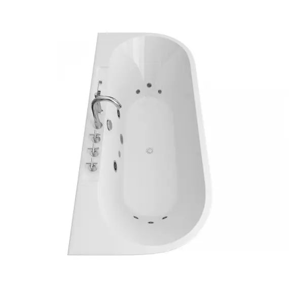 Ванна акриловая Frank F109 с гидромассажем