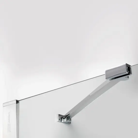 Душевой уголок WasserKRAFT AllerWHITE  Хром/Белый