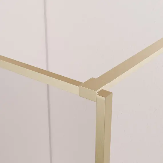 Душевая перегородка RGW WA-09Gb ребристое/золото