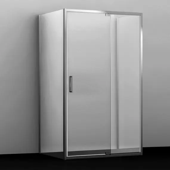 Душевой уголок прямоугольный WasserKRAFT Berkel пристенный