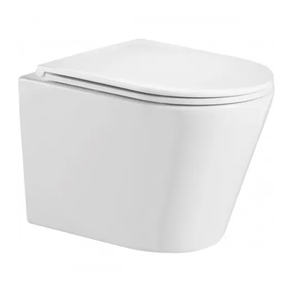 Унитаз подвесной WW SALZBACH 004 GL-WT белый глянец