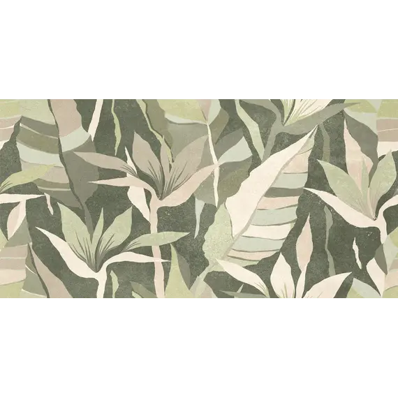 Настенная плита Доминика / Dominica Зелен. 30x60 тропики_ 1\58,32