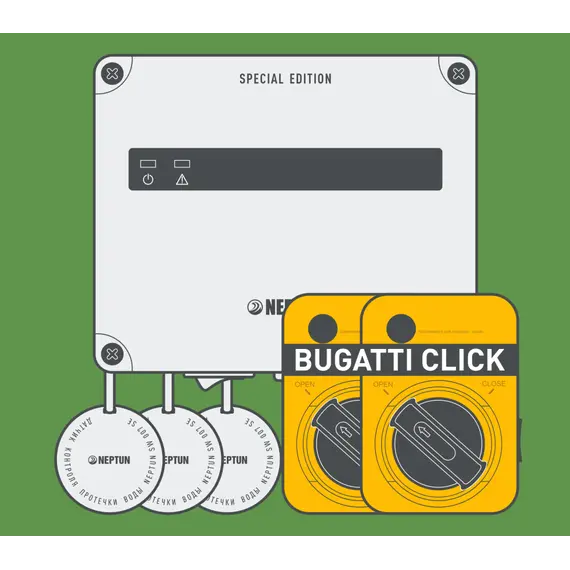 Комплект защиты от протечки воды  NEPTUN SE | БАЗОВЫЙ ПРОВОДНОЙ BUGATTI Click 3/4