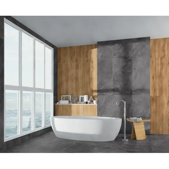 Керамогранит Судьба / Destiny Черный 60х60/60x120