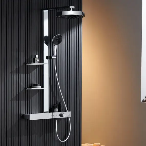 Душевая стойка Black&White GH-9005N-C