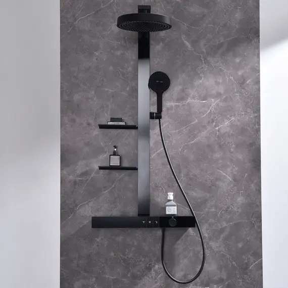 Душевая стойка Black&White GH-9005N-BM