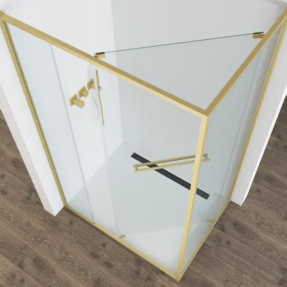 Душевое ограждение  Black&White S1180-1290G