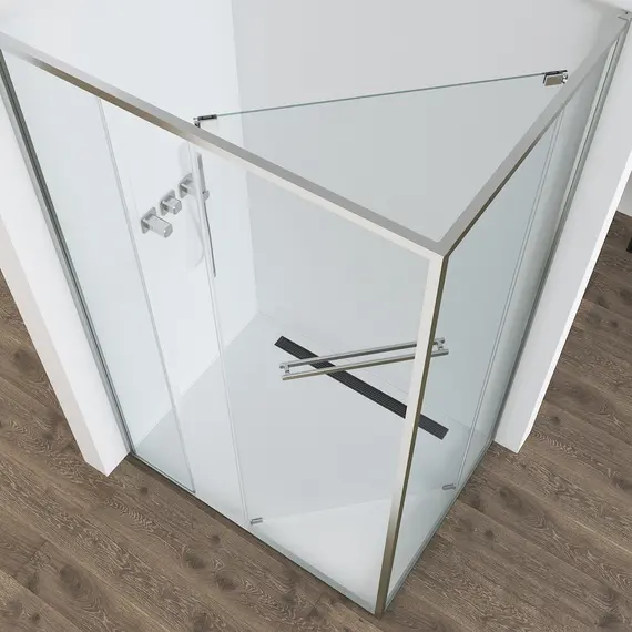 Душевое ограждение  Black&White S1180-1290N